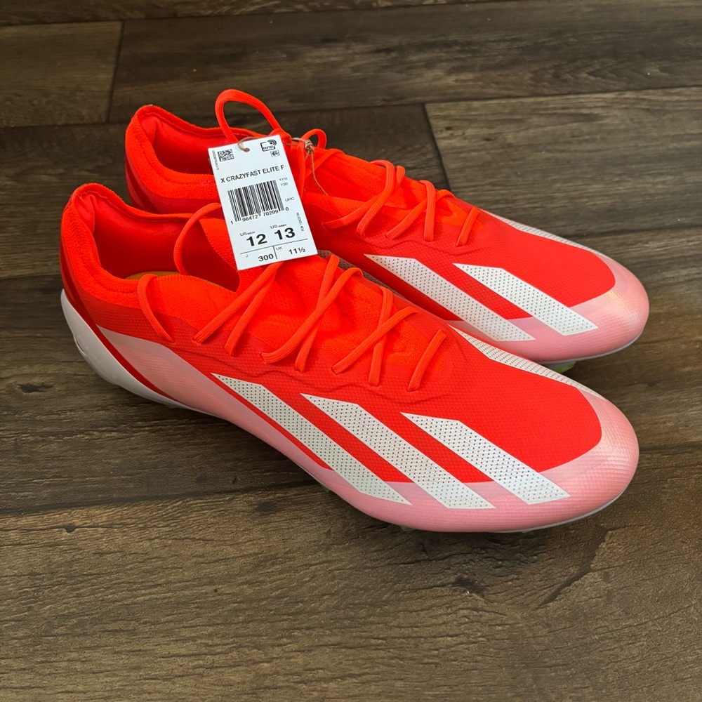 Adidas Men's X Crazyfast Elite Laceless Soccer Cleats Size 12 NEW IG0611